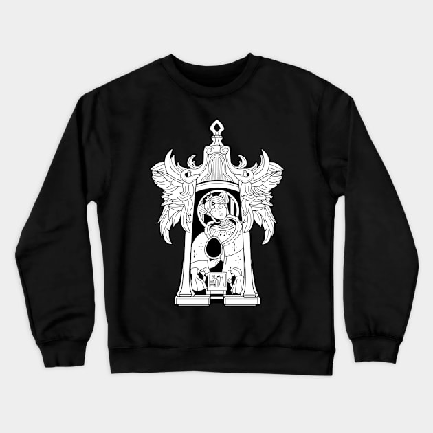 Demon's Souls - Archstone of the Tower Queen Crewneck Sweatshirt by DigitalCleo